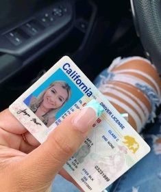 California driver license,