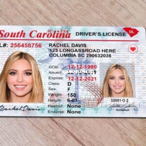 South Carolina Driver License