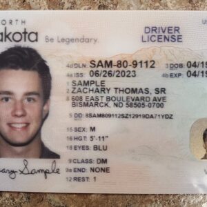 North Dakota Driver License