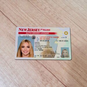 New Jersey Driver License