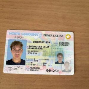 North Carolina Driver License