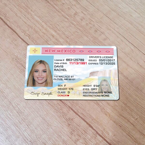 New Mexico Driver License